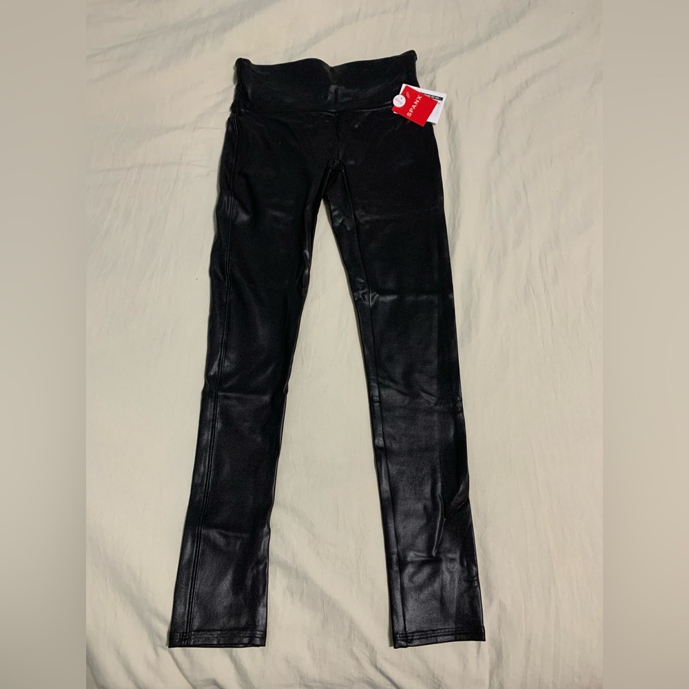 SPANX faux leather leggings